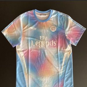 PINK DOLPHIN NORTHERN LIGHTS LEGENDS BLUE JERSEY